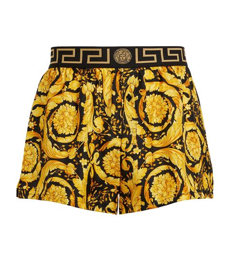 versace men's boxer shorts|versace jeans couture shorts.